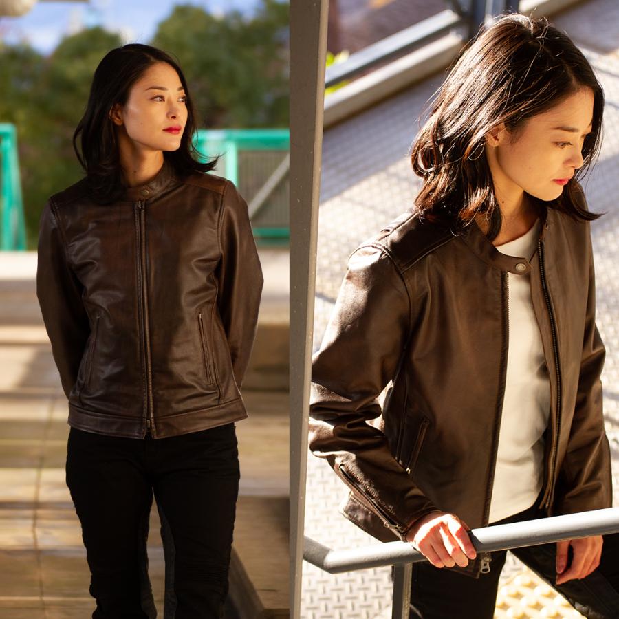 DEGNER（デグナー） レザージャケット レディース FR23SJ-10