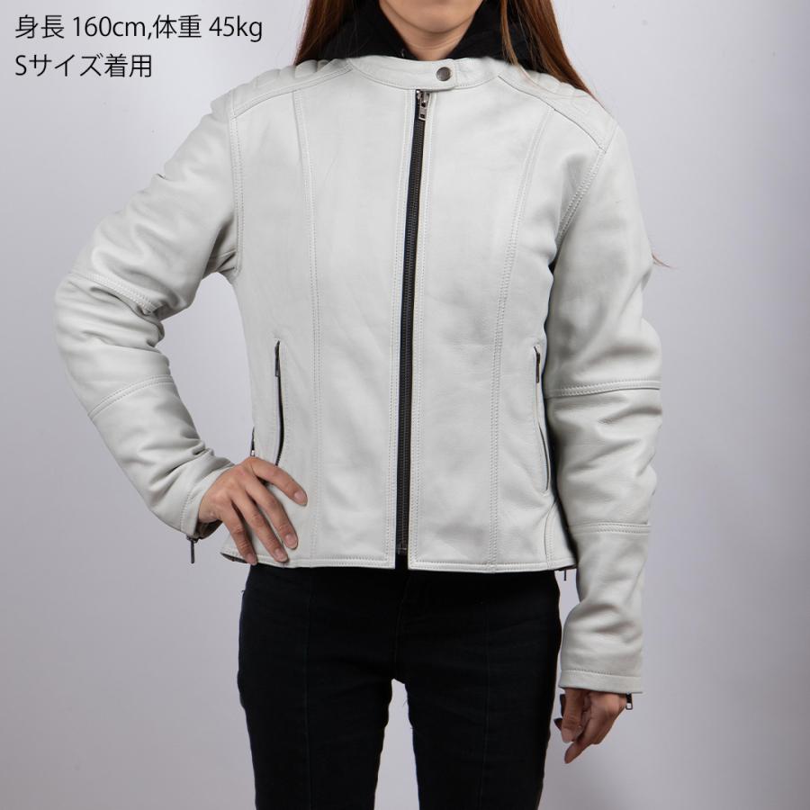 DEGNER レザージャケット レディース 本革 バイク ライダース