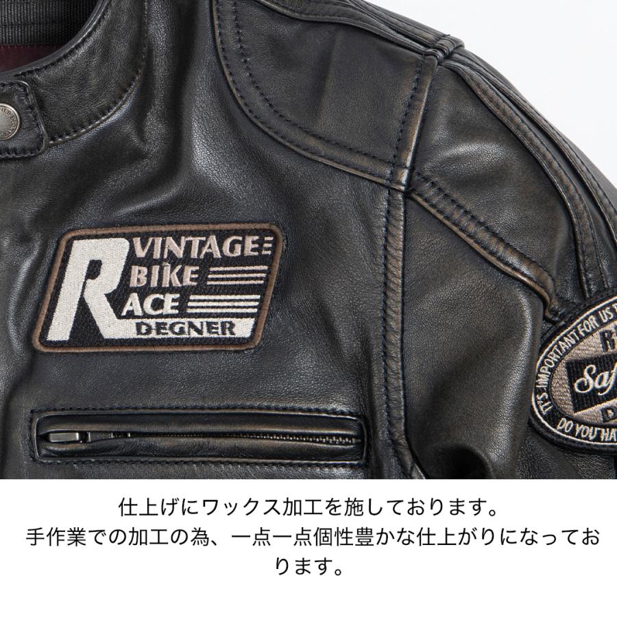 DEGNER（デグナー） レディースレザージャケット ライダース バイク