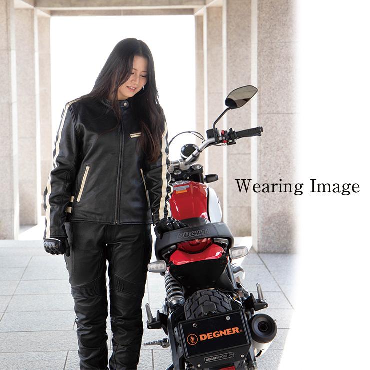 DEGNER デグナー 革パンツ メッシュ レザーパンツ レディース 本 DEGNER デグナー 革パンツ メッシュ レザーパンツ レディース 本