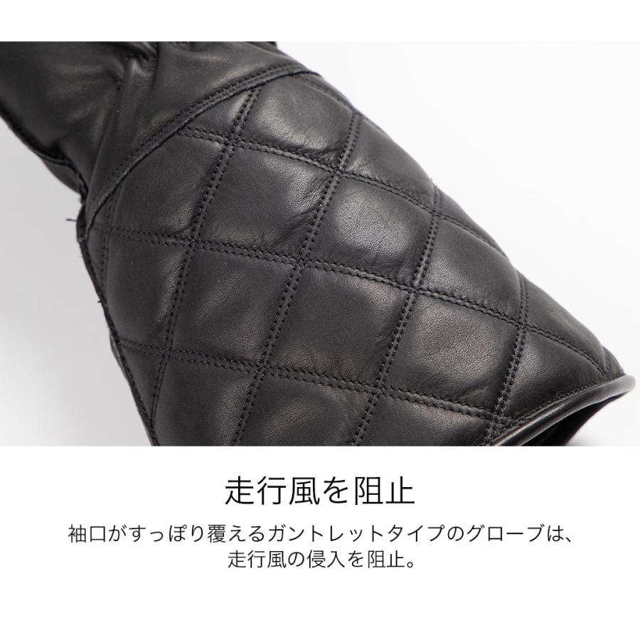 DEGNER 本革 レディース レザー 秋 冬 ツーリング ガントレット DEGNER 本革 レディース レザー 秋 冬 ツーリング ガントレット