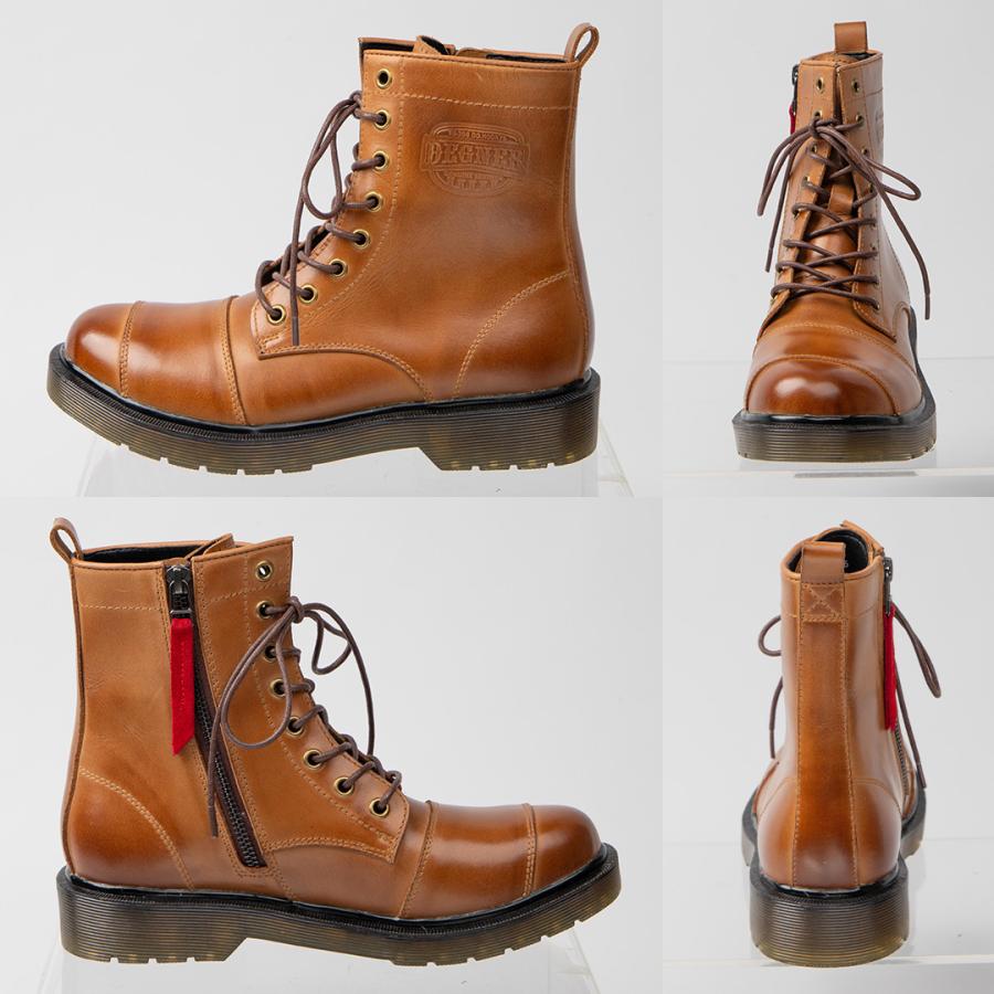 DEGNER シフトガード付レザーZIPブーツ レディース デグナー HS DEGNER シフトガード付レザーZIPブーツ レディース デグナー HS