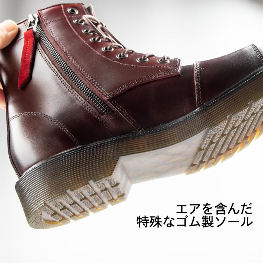 DEGNER シフトガード付レザーZIPブーツ レディース デグナー HS DEGNER シフトガード付レザーZIPブーツ レディース デグナー HS