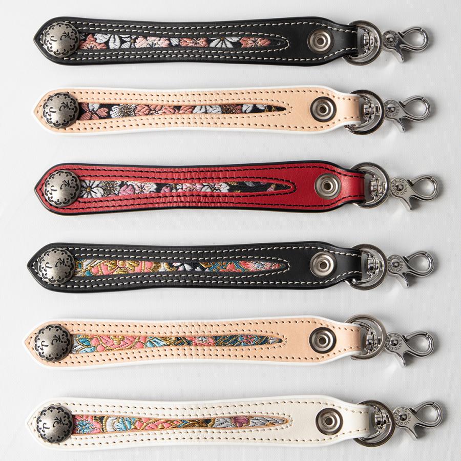 DEGNER（デグナー） 花山レザーキーホルダー 本革 桜 K-70K : デグナー