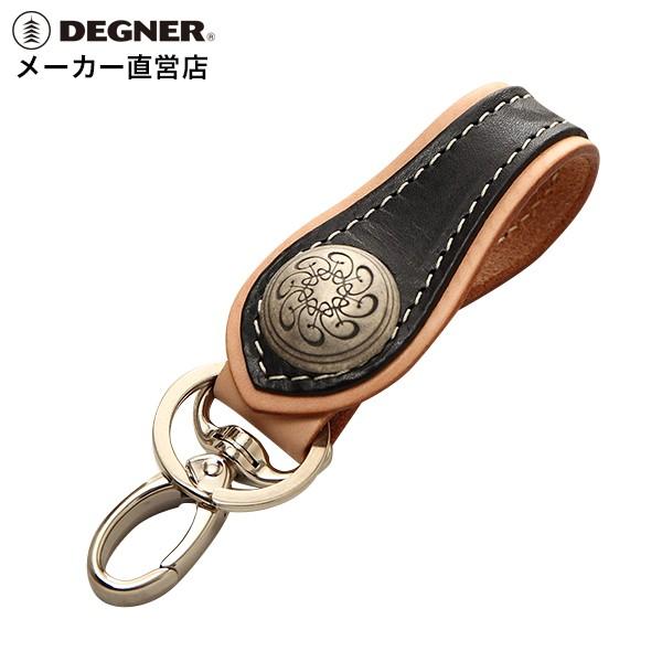DEGNER（デグナー） キーホルダー 本革 コンチョ K-18 : デグナー