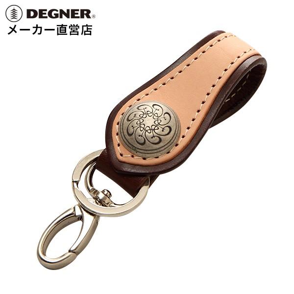 DEGNER（デグナー） キーホルダー 本革 コンチョ K-18 : デグナー