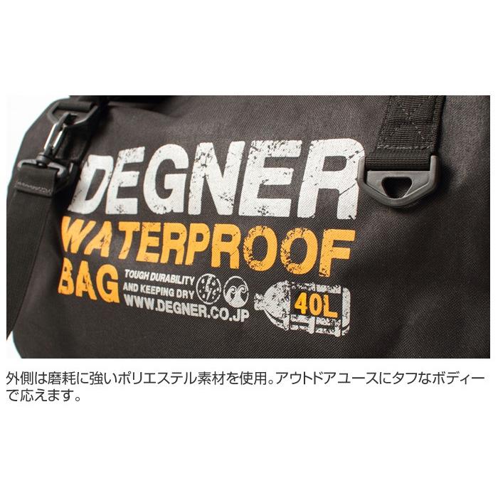 デグナー DEGNER 防水バッグ ボストンバッグ 大容量バッグ アウトドア｜degner-jp｜12