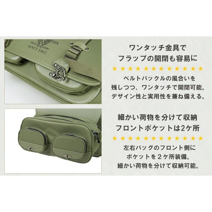 DEGNER（デグナー） 右出マフラー対応テキスタイルダブルサドルバッグ
