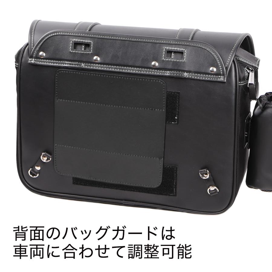 DEGNER（デグナー） ナイロンサドルバッグ/NYLON SADDLEBAG[NB-100