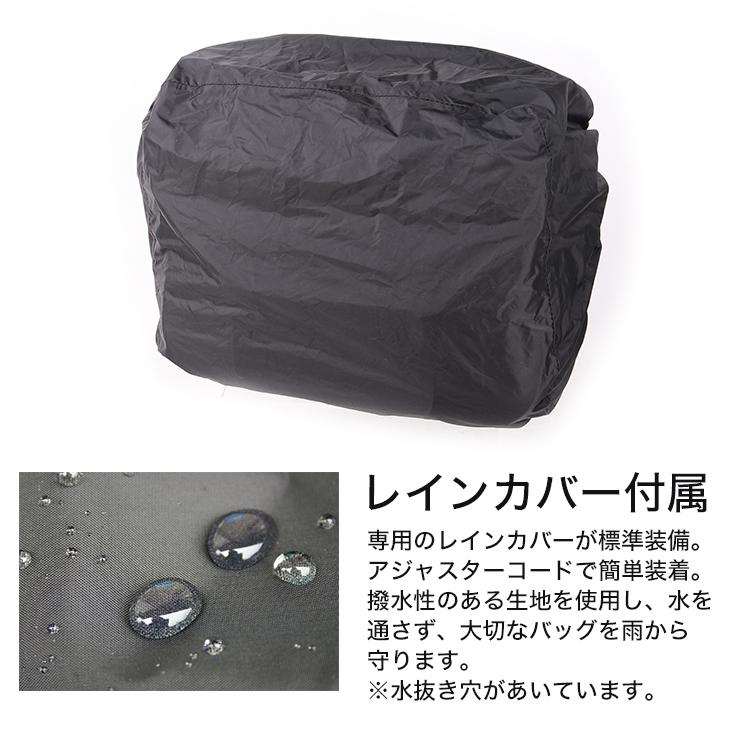 DEGNER（デグナー） ナイロンサドルバッグ/NYLON SADDLEBAG（ブラック