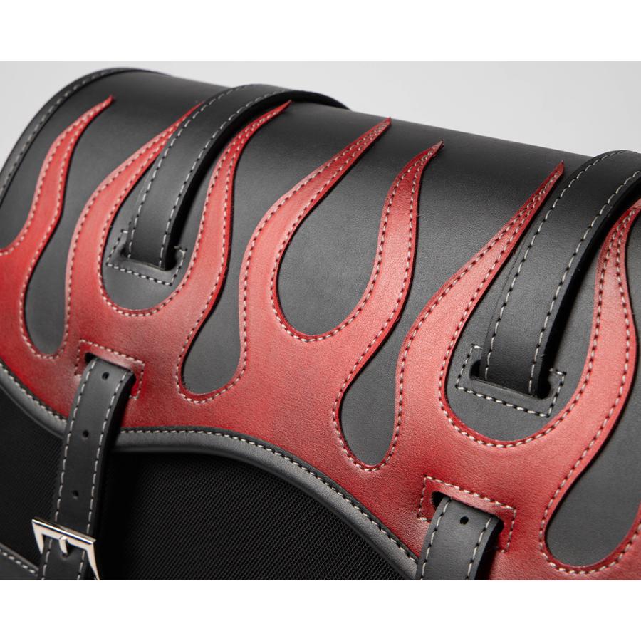 ナイロンサドルバッグ ヴィンテージレッド/NYLON SADDLEBAG VINTAGE FIRE[NB-1FV]