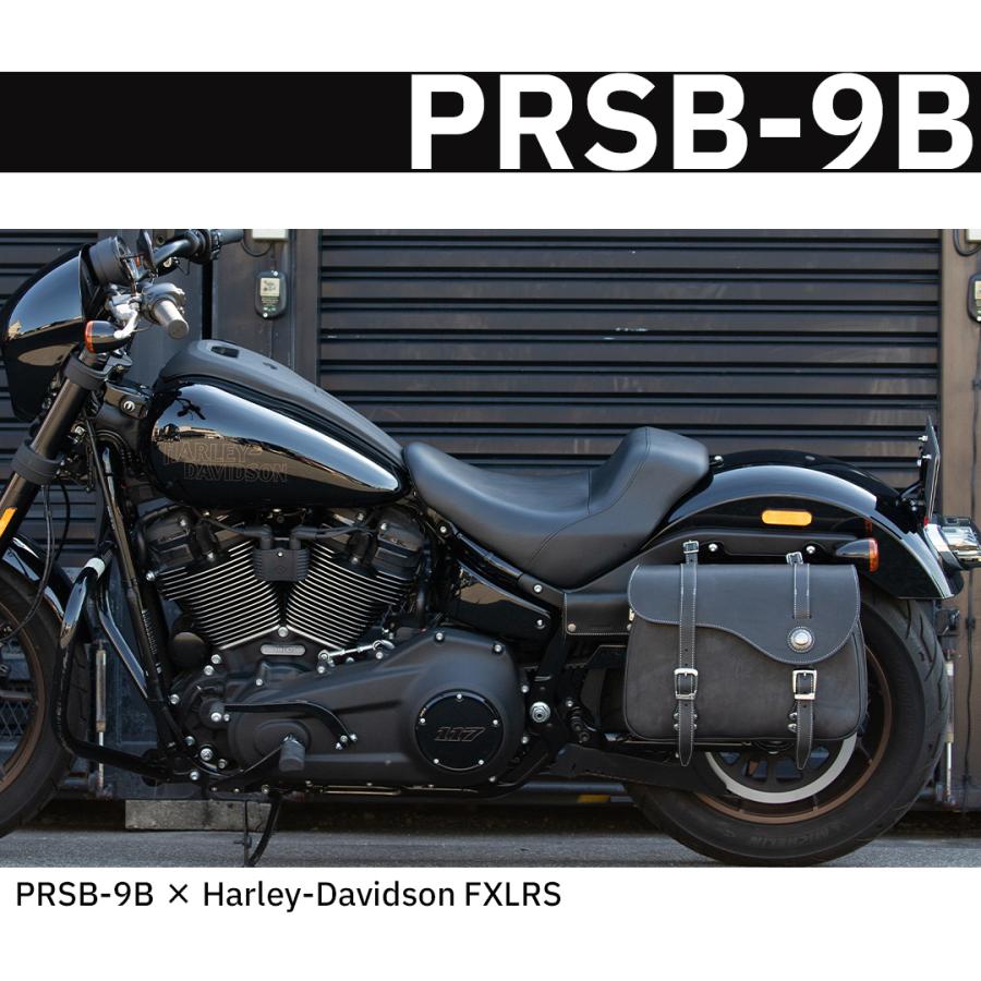 DEGNER レザーサドルバッグ/LEATHER SADDLEBAG [PRSB-9B] : デグナー 