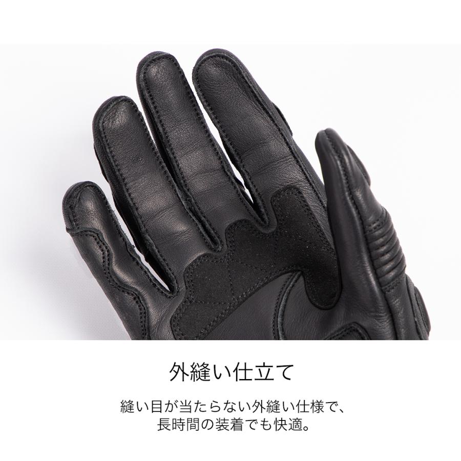 DEGNER（デグナー） レーシンググローブ 本革 プロテクター サーキット