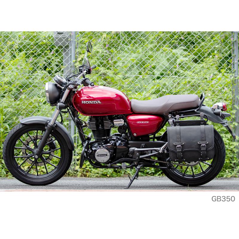 バイク サドルバッグ サイドバッグ 本革 牛革 レザーバッグ ハーレー アメリカン ツーリング バイク用品 デグナー DEGNER SB-102Aの画像