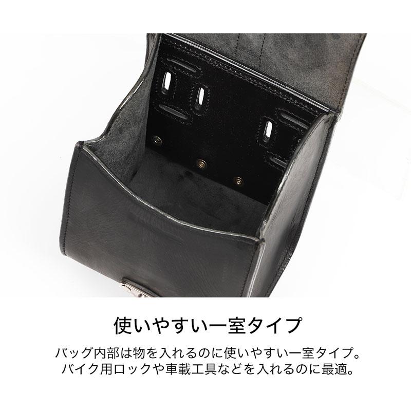 DEGNER（デグナー） サドルバッグ バイク レザー 本革 堅牢 牛革 