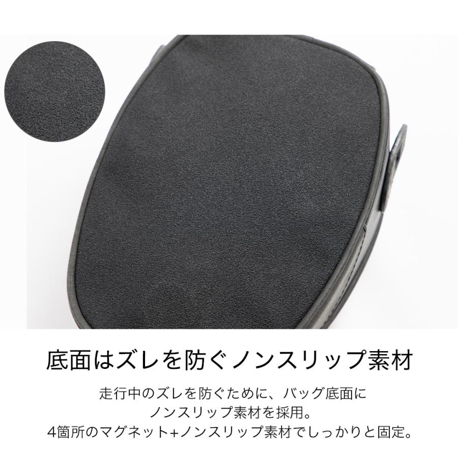 レザー マグネット タンクバッグ クラシック 本革 ブラック ブラウン 全2色 [SB-109]_10