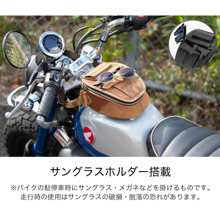 DEGNER（デグナー） レザー マグネット タンクバッグ クラシック 本革