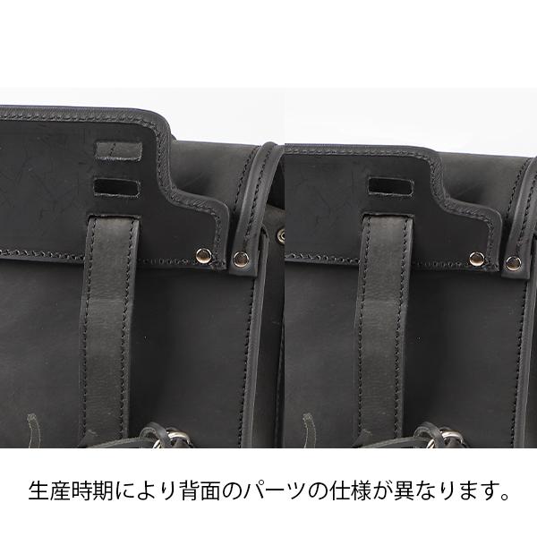 レザーサドルバッグ デグナー SB-46A ハーレー アメリカン マフラー側対応の画像
