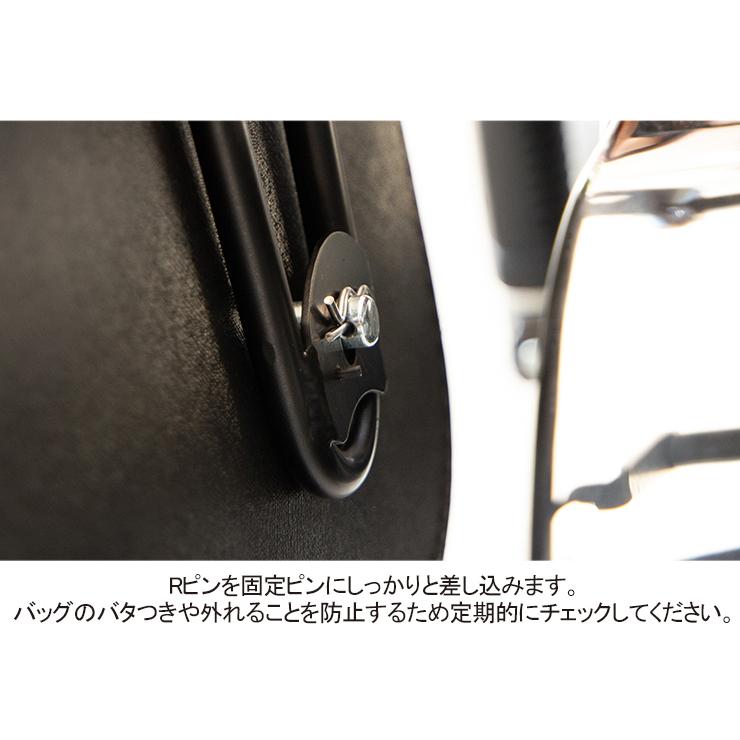 DEGNER（デグナー） ハングステー付きレザーサドルバッグ SB-877ST/SB