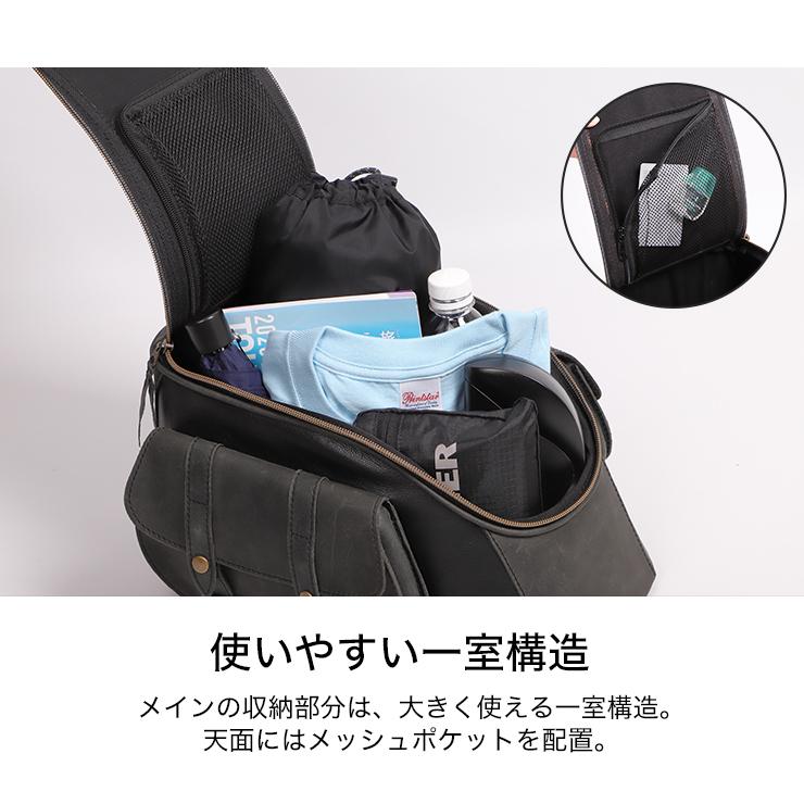 DEGNER（デグナー） レザー シートバッグ 本革 ブラック ブラウン 全2