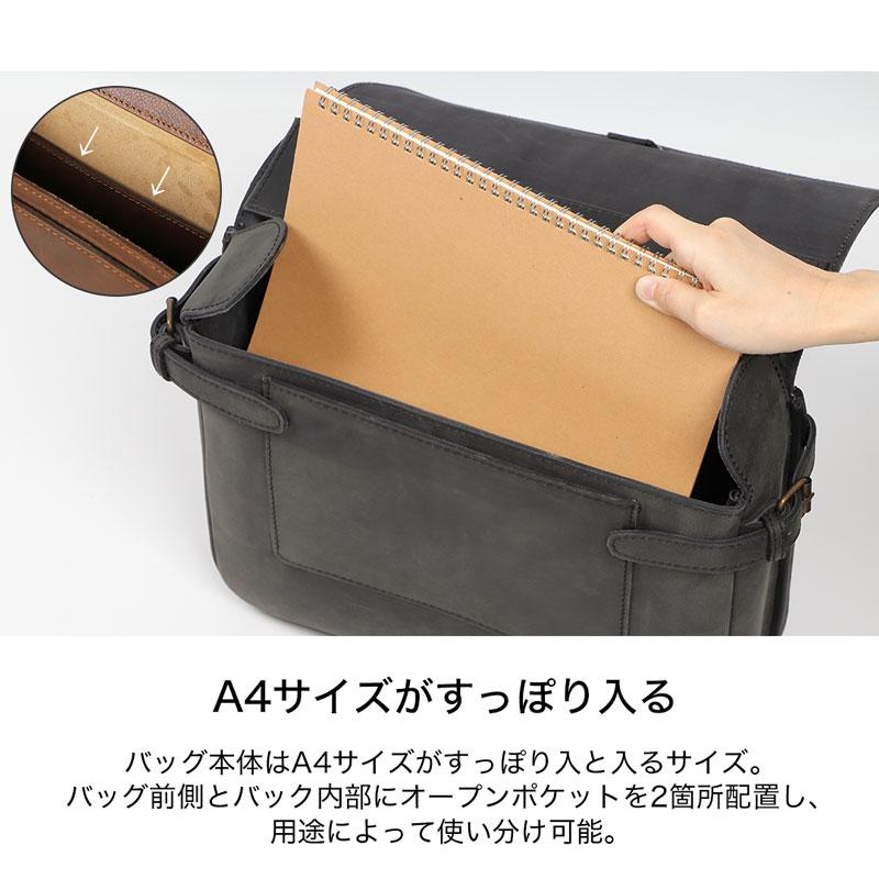 DEGNER（デグナー） レザーサドルバッグ ブラック ブラウン SB-96