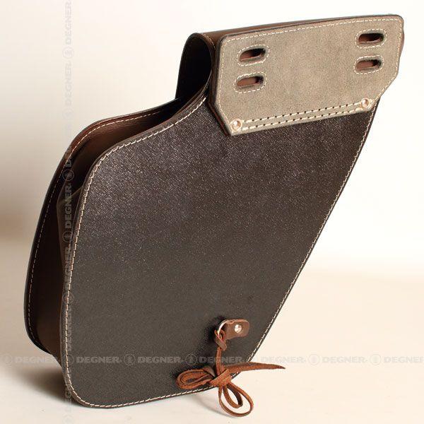 DEGNER（デグナー） レザーサドルバッグ/LEATHER SADDLEBAG（ブラック
