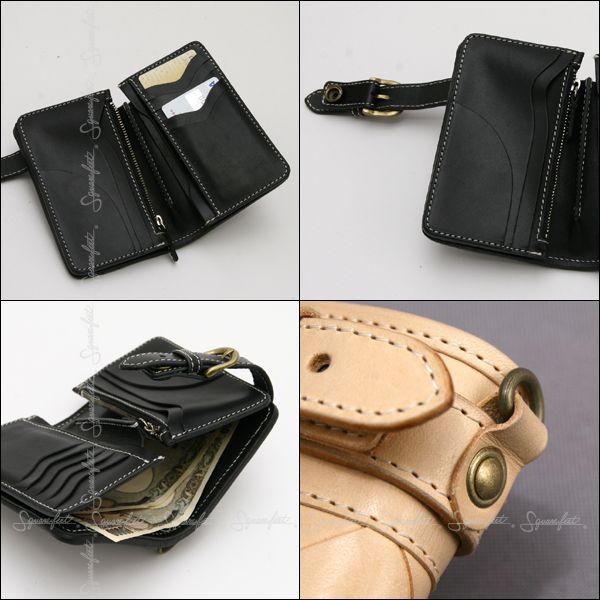 デグナー SFW-8 バスケットミドルウォレット（タン） DEGNER スクウェアフィート バスケットミドルウォレット/BASKET MIDDLE WALLET