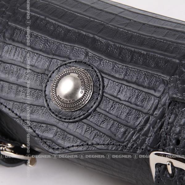 クロコダイル柄レザーツールバッグ/LEATHER TOOLBAG[TB-3CR]の画像