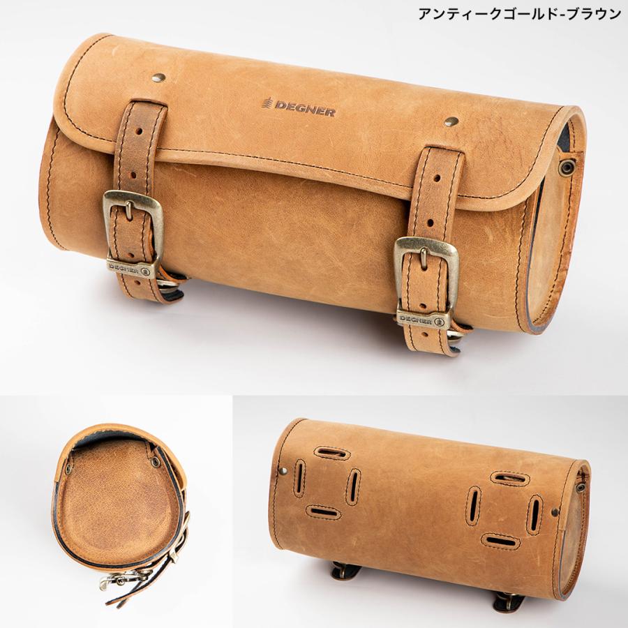 DEGNER（デグナー） ツールバッグ レザー 車体取り付けバッグ 車載