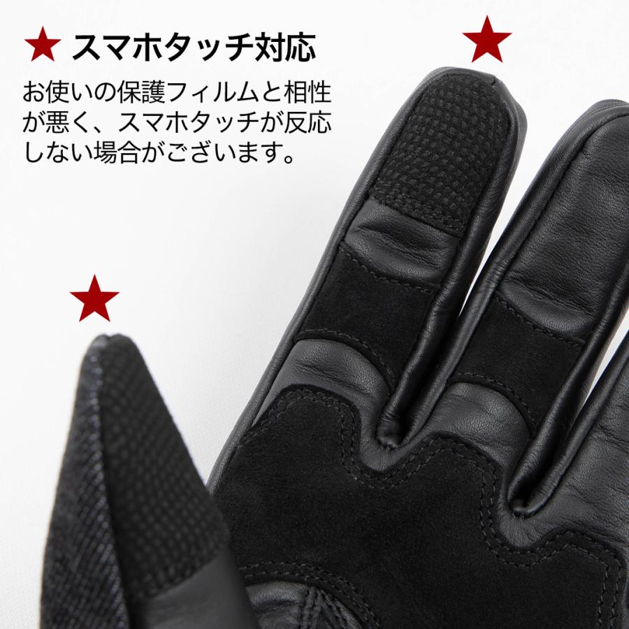 DEGNER（デグナー） 公式 レザー＆AAAデニムコンビグローブ メンズ