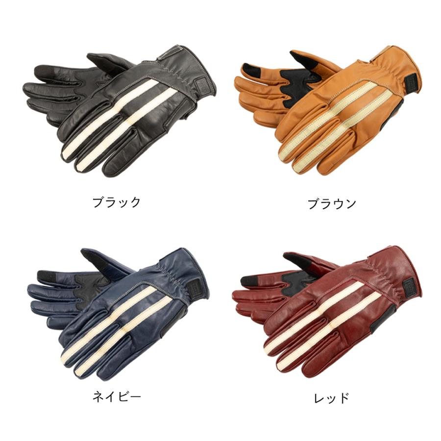DEGNER（デグナー） レザーグローブ メンズ 公式 TG-112 メール便で