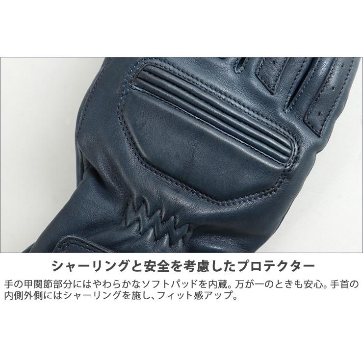 DEGNER（デグナー） メール便で発送可能 バイク グローブ レザー 本革