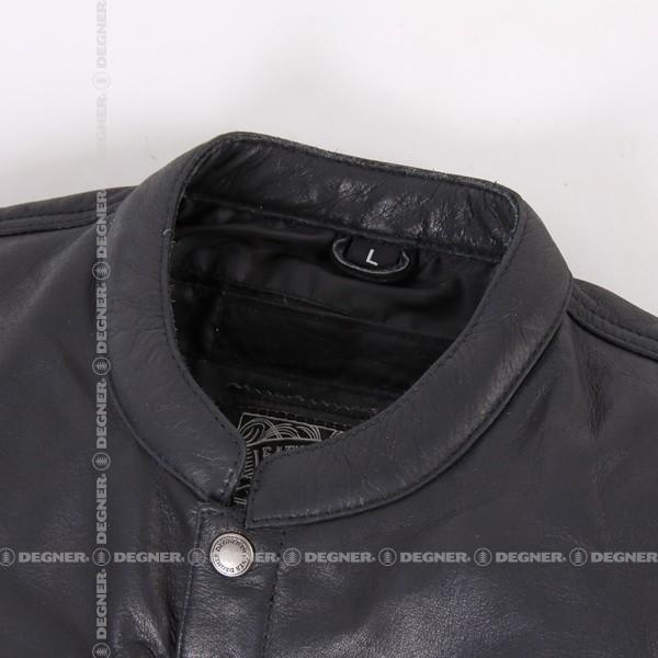 DEGNER（デグナー） バイク 本革 ベスト 自由度 男性 ブラック V-16
