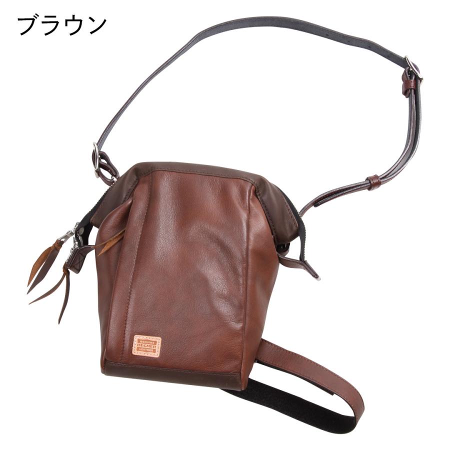 DEGNER（デグナー） バイク ホルスターバッグ レッグバッグ 本革