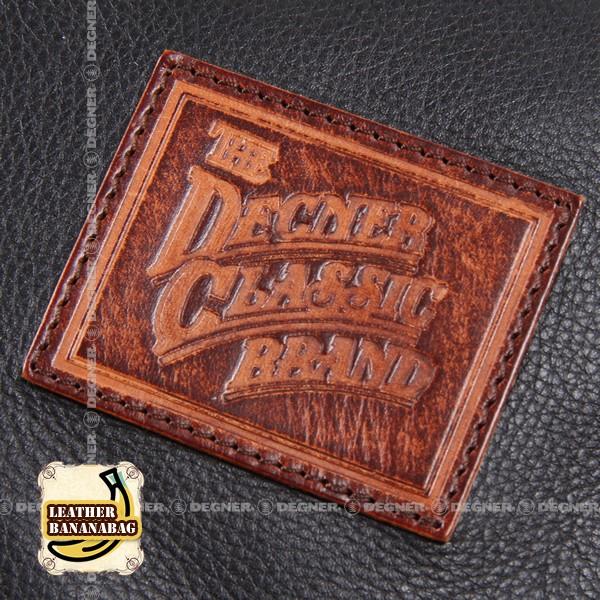 レザー ボディ バッグ バナナ LEATHER BODY BAG BANANA ブラック W-105