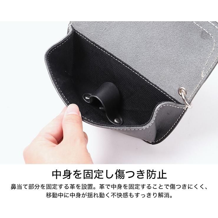 DEGNER（デグナー） レザーサングラスケース/LEATHER SUNGLASS CASE [W