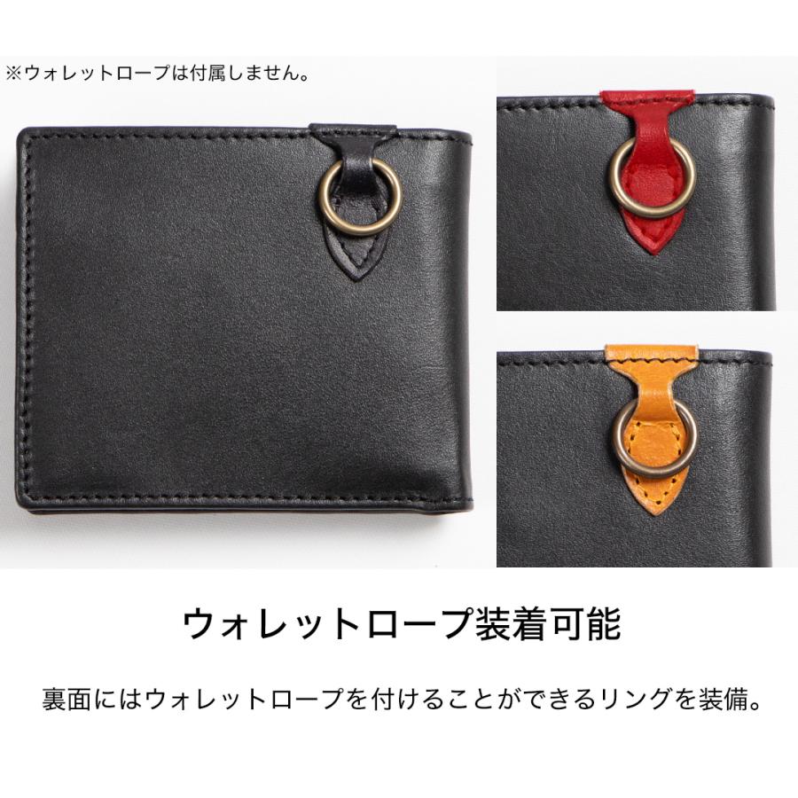 DEGNER（デグナー） 2つ折りレザーウォレット 本革 W-119 バイク 革