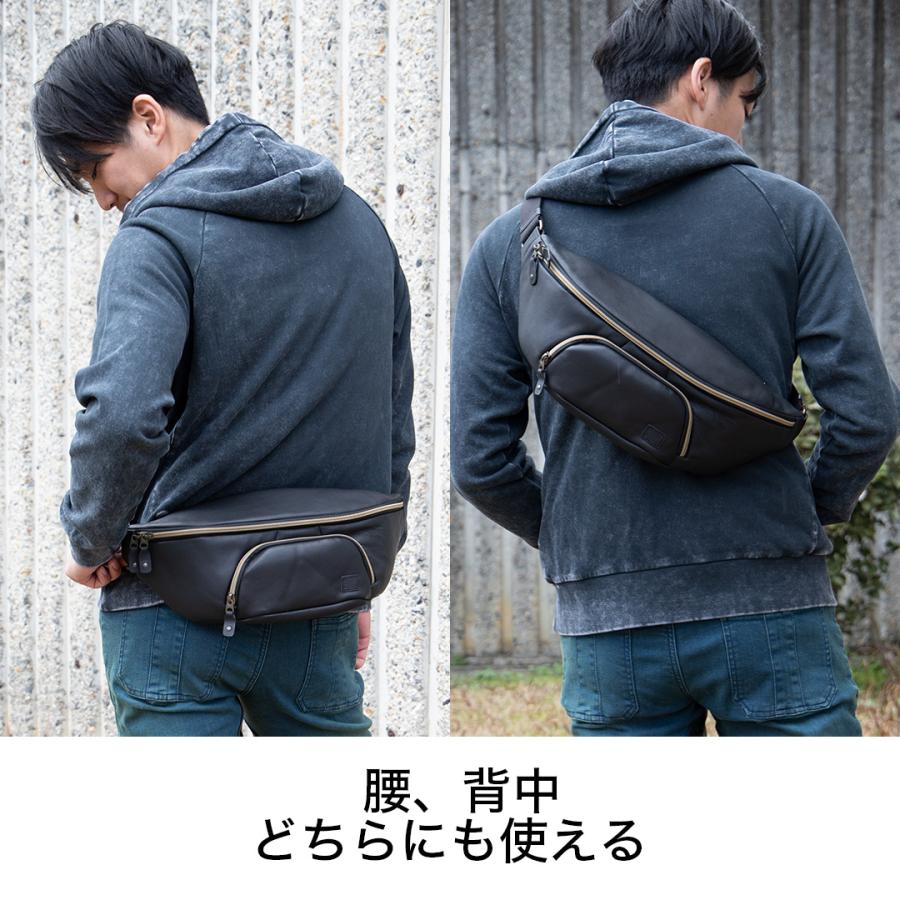 DEGNER　デグナー　レザー　バッグ　メディスンバッグ 　ウエストバッグ DEGNER（デグナー） バイク メディスンバッグ レザーバッグ 本革 小物