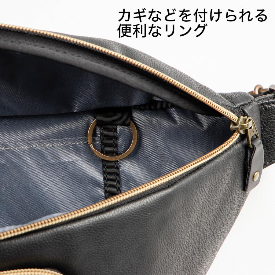 DEGNER（デグナー） レザーウエストバッグ W-136 : デグナーヤフー