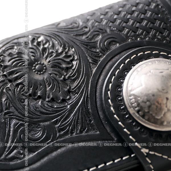 DEGNER（デグナー） カービングレザーウォレット/CARVING LEATHER