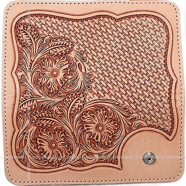 DEGNER（デグナー） カービングレザーウォレット/CARVING LEATHER