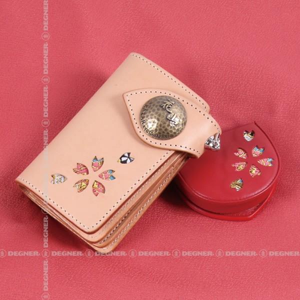 花山 花山レザーウォレット/KAZAN LEATHER WALLET（ブラック） W-88K