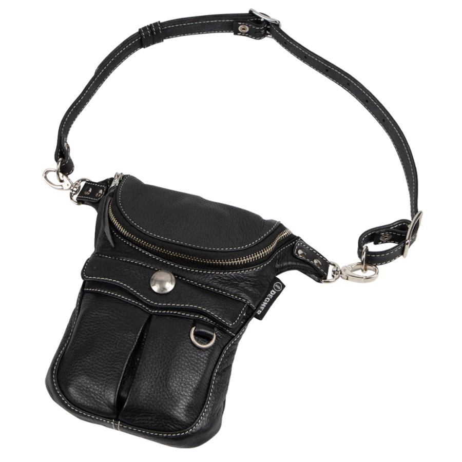 デグナー　ロングウォレットバッグ　ブラック DEGNER ロングウォレットバッグ/LONG WALLET BAG [W-32