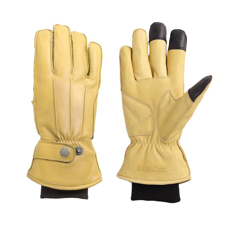 DEGNER（デグナー） 本革 レザー 秋 冬 ツーリング グローブ バイク