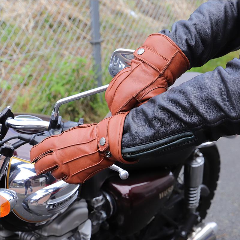 DEGNER（デグナー） 本革 レザー 秋 冬 ツーリング グローブ バイク