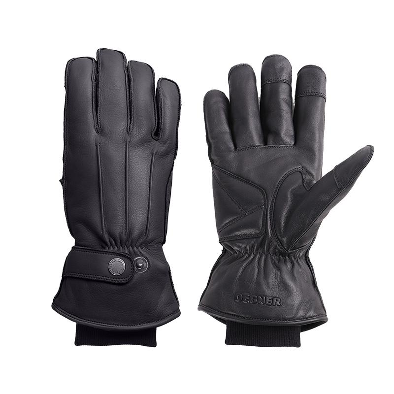 【極美品】DEGNER デグナー/WATER PROOF ウインターグローブ DEGNER（デグナー） 本革 レザー 秋 冬 ツーリング グローブ バイク