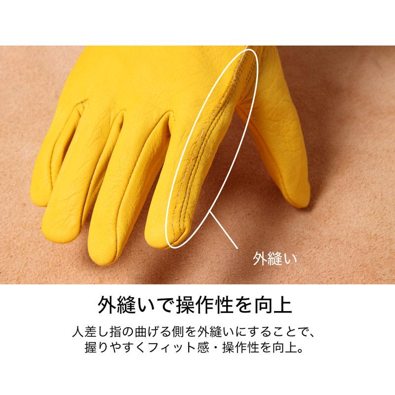 DEGNER（デグナー） レザーグローブ 本革 洗える WL962 : デグナー