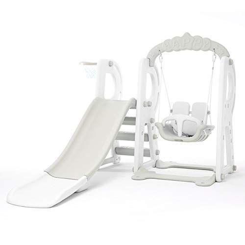 人気特価激安 New すべり台 ブランコ セット 室内 遊具 ボール付き ホワイト 楽天市場 Sobrancelhas Com Br