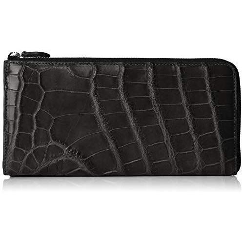値引 ヤモチ リアル クロコダイル L字ファスナー 薄型 長財布 マチ付き G 1333 G 1333 Col Bk ブラック Dehe Store 通販 Yahoo ショッピング New限定品 Www Lequotidien Mr