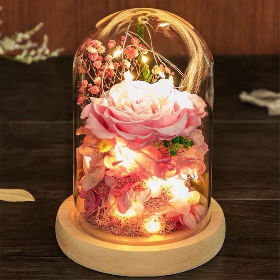新発 プリザーブドフラワー ガラスドーム ギフト 母の日 ケース入り 薔薇 ドライフラワー バラー 枯れない花 フラワーギフト プレゼント ギフト 上質で快適 Www Aqtsolutions Com